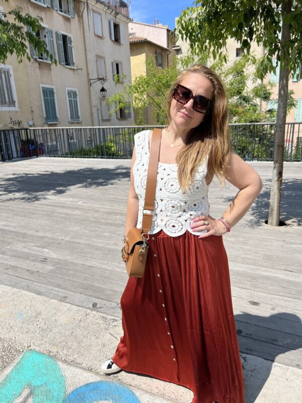 Jupe Marsala